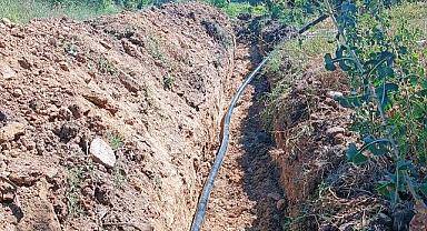 Büyükşehir’den yeni yerleşim noktasına anında bin 500 metrelik içme suyu hattı