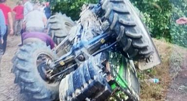 HENDEK'TE FECİ TRAKTÖR KAZASI: 1 ÖLÜ...