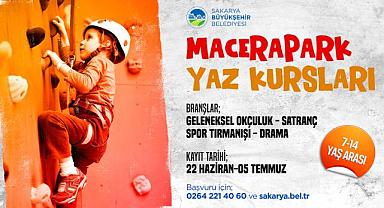 Macera Park Yaz Kursları Başlıyor