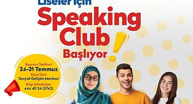 SGM’de Speaking Club etkinliklerine kayıtlar başladı