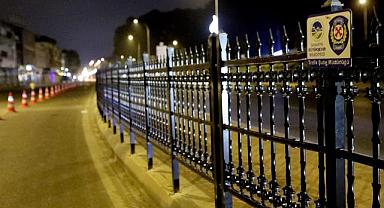 Büyükşehir’den o caddeye plastik bariyerli çözüm