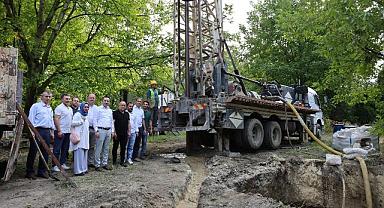 Büyükşehir’den Yanık Mahallesi’nin su sorununa dördüncü sondaj ile çözüm