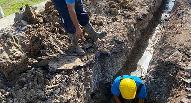 Büyükşehirden Kesintisiz içme suyu için bin metrelik hat!