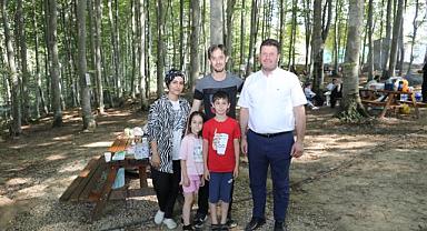 Güzlek Mesire Alanı, sıcak yaz günlerinin uğrak noktası...