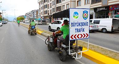 Hendek’in Ulaşımı Yeni Renkleriyle Artık Daha Güvenli 
