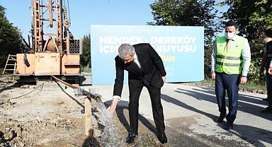 Başkan Yüce “10 ilçede 25 farklı noktada keşfettiğimiz yeni su kaynaklarını şehrimize kazandırıyoruz”