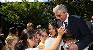 Başkan Yüce; Çocuk gülerse dünya güler...