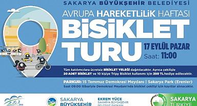 Büyükşehir’den Avrupa Hareketlilik Haftası’na Özel Bisiklet Turu