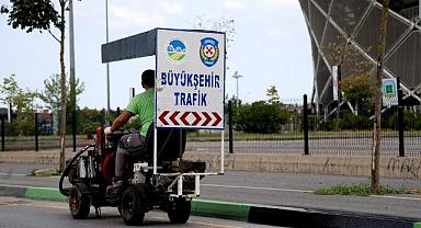 Büyükşehir’den Şehrin Önemli Güzergâhlarına Estetik Dokunuş