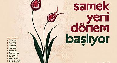 Büyükşehir SAMEK’ler İçin Takvimi Paylaştı