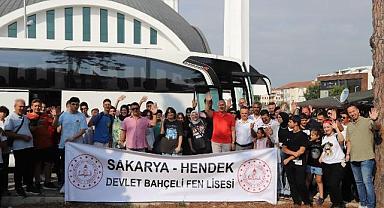 HENDEK DEVLET BAHÇELİ FEN LİSESİ ÖĞRENCİLERİ TEKNOFEST FUARINA KATILIYOR