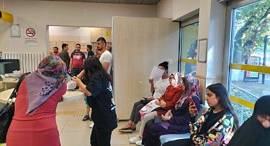 HENDEK PTT ŞUBESİNDE TEK VEZNE EZİYETİ!