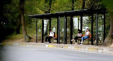 Kampüste Yeni Durakların Montajı Tamam