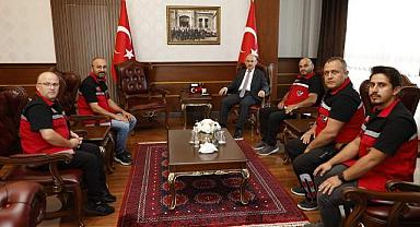 SAKE'DEN VALİ KARADENİZ'E ZİYARET!