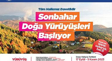 Sonbahar Doğa Yürüyüşleri Başlıyor