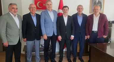 ALİ KEMAL SOFU VALİ KARADENİZ VE MUSTAFA AYHAN'I ZİYARET ETTİ