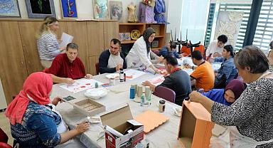 Engelsiz hobi atölyelerinde ders zili çaldı!