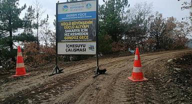 Geyve’nin yeni yerleşim yerine Büyükşehir Belediyesi’nden bin 500 metrelik hat