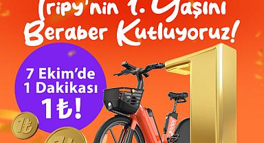 O tarihte Tripy'nin dakikası sadece 1 TL olacak