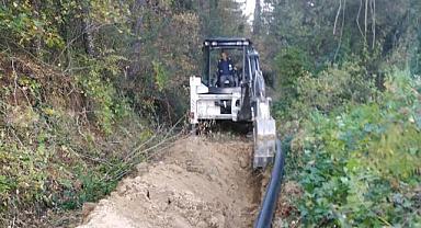 30 Yıllık İçme Suyu Hattı Büyükşehir’in Çalışmaları İle Yenileniyor