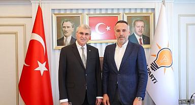 Başkan Yüce'den Tever'e ziyaret!