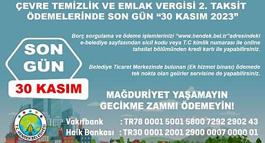 HENDEK BELEDİYESİNDEN UYARI!