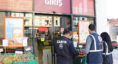 HENDEK’TE ZİNCİR MARKETLERE YÖNELİK DENETİM GERÇEKLEŞTİRİLDİ