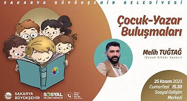 Melih Tuğtağ Çocuk-Yazar Buluşmalarının Konuğu Olacak