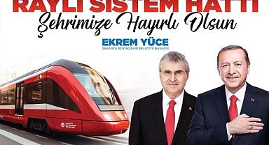 Sakarya'nın raylı sistem hasreti bitiyor!