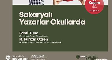 Sakaryalı yazarlar liselerde öğrencilerle buluşacak