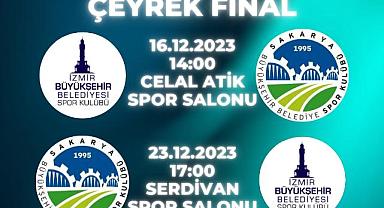 Büyükşehir Hentbol’un Çeyrek Finalde Rakibi İzmir