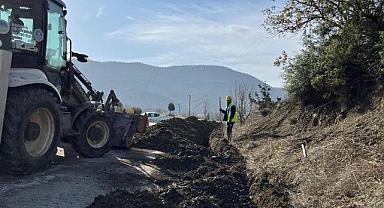 Büyükşehir Taraklı’da bin metrelik hattı sağlıklı içme suyu için yeniledi