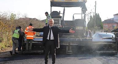 HENDEK'TE ASFALT ÇALIŞMALARIYLA ULAŞIM ALTYAPISI GÜÇLENİYOR