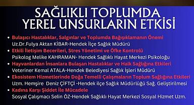 İlçe Sağlık Müdürlüğü'nün Etkinlikleri Devam Ediyor