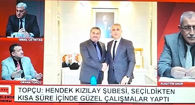İLÇELERDE GÜNDEM PROGRAMINDA HENDEK KIZILAY KONUŞULDU