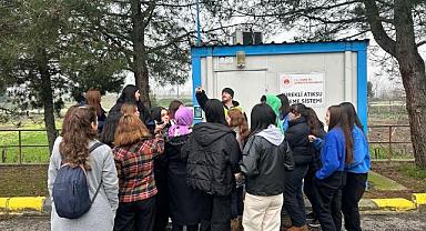 Öğrenciler Büyükşehir’in Tesisinde Atık Suyun Yolculuğuna Tanıklık Etti
