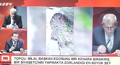TV264'TE GÜLDİBİ MAHALLESİNDEKİ YOL ÇÖKMESİNİ KONUŞTUK