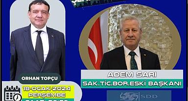 Adem Sarı, bu akşam şehrin Nabzı Programında...