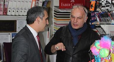 BAŞKAN ADAYI BAYRAKTAR'DAN ESNAF ZİYARETİ!