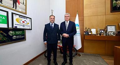 Başkan Yüce, Bakan Yardımcısı Şamlıoğlu’nu ağırladı!