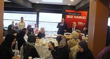 Belediye başkan adayı İrfan Püsküllü; kadınlarımız baş tacımızdır, dedi.