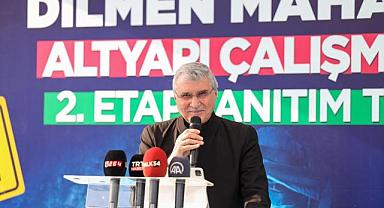 Erenler’in 60 Milyonluk Altyapı Projesi Tamamlandı: “Şehrimize ve ilçemize hayırlı olsun”