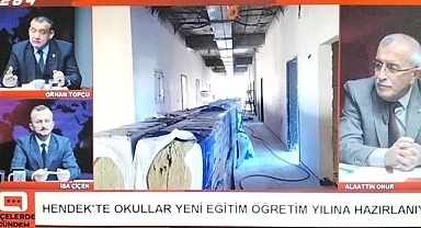 İLÇELERDE GÜNDEM PROGRAMINDA HENDEK'TEKİ OKUL İNŞAATLARI KONUŞULDU!