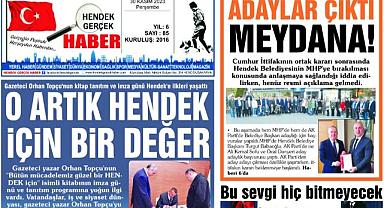 KAÇIRANLAR İÇİN HENDEK GERÇEK HABER KASIM 2023 SAYISI!