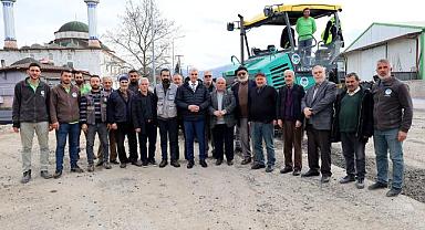 Başkan Ekrem Yüce Hocaköy’deydi...