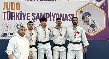 Büyükşehir’in judocusu Sedat Durmuş Erzurum’da podyuma çıktı