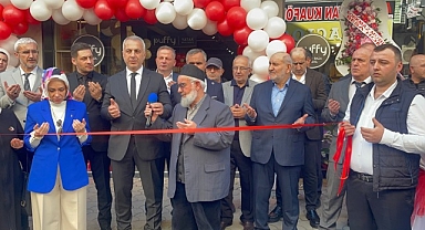 GÜLLÜ MOBİLYA ALIŞVERİŞ MERKEZİ, DUALARLA AÇILDI