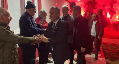 Menderes Ayvaz, Akpınar'da coşkuyla karşılandı!