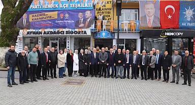 MHP'DEN AK PARTİ'YE ZİYARET
