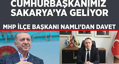 MHP İlçe Başkanı Namlı’dan Davet